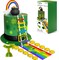 St. Patrick’s Day DIY Leprechaun Trap Kit – Fun Craft Set to Catch a Leprechaun, Party Decorations for Classroom, Home, Rainbow & Shamrock Theme